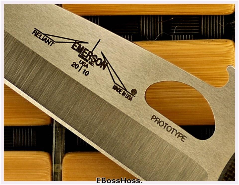 Ernie Emerson Hard Wear Reliant Prototype